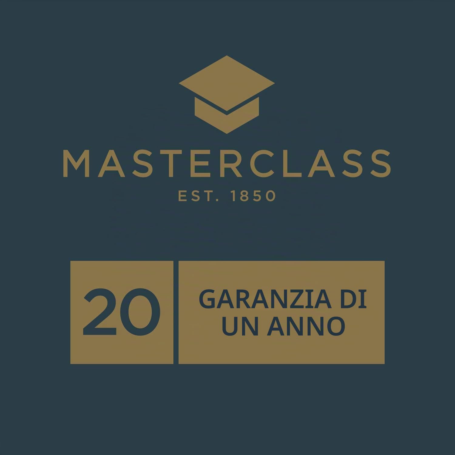 MasterClass Foglio da forno antiaderente senza PTFE, PFOA e BPA, robusto acciaio al carbonio spesso 1 mm, 35 x 28 cm