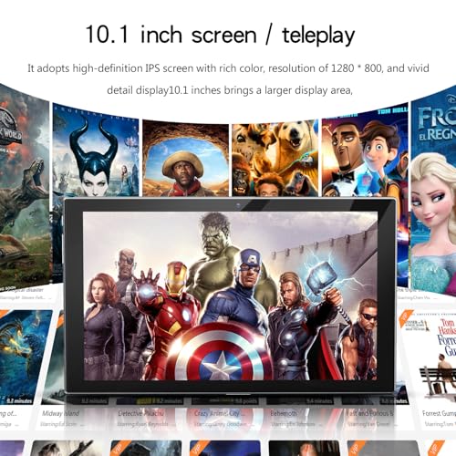 Image of 10 inch Tablet Android with 3GB RAM, 32GB ROM, 512GB Expandable, Quad-Core, HD IPS Screen, 5.0 MP + 8.0 MP Dual Camera, WiFi, Bluetooth, Stable Tablet with 6000mAh Battery