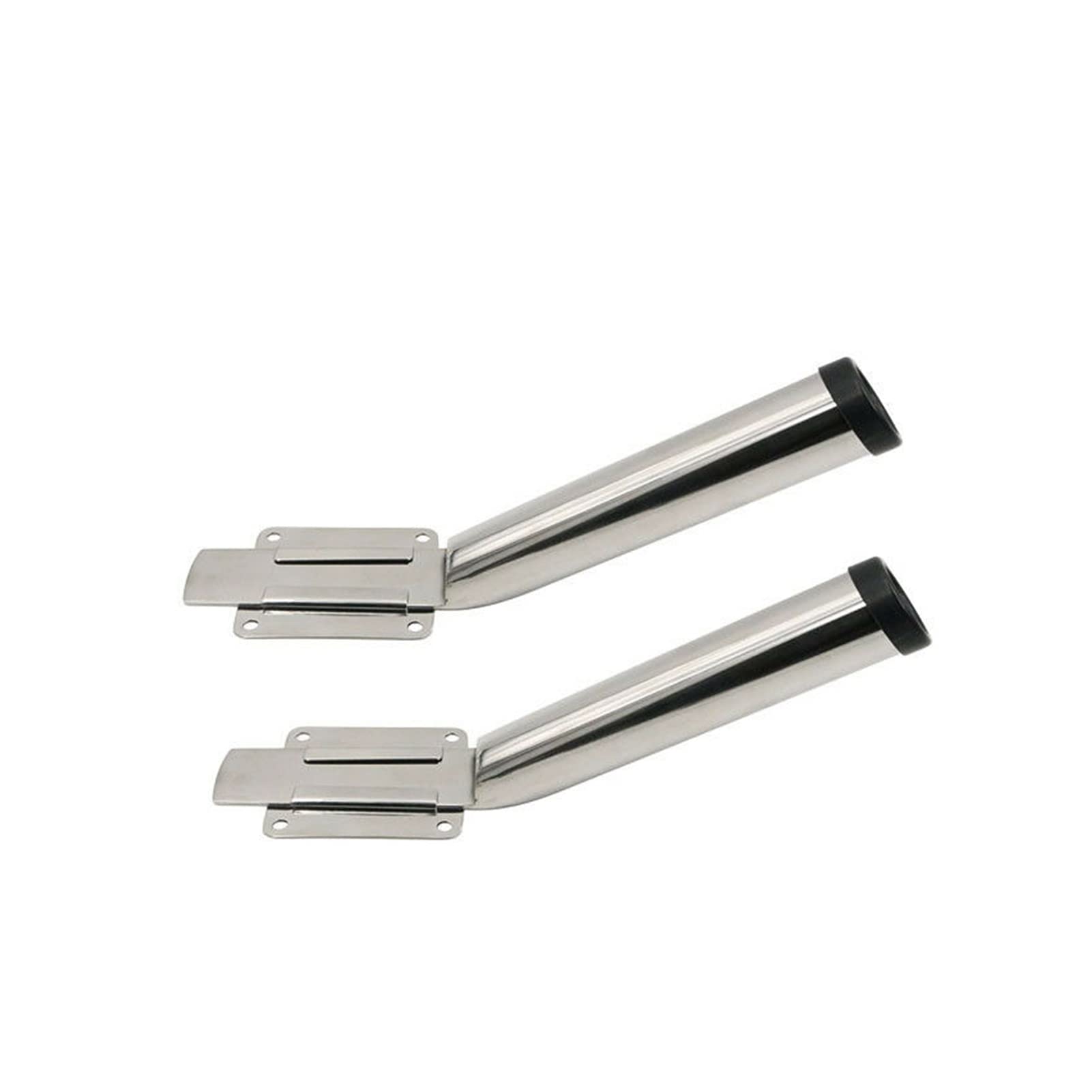 Portacanne da barca Supporti for barche da pesca in acciaio inox for canna da pesca in acciaio inox con accessori in acciaio inossidabile con accessori top nero marino