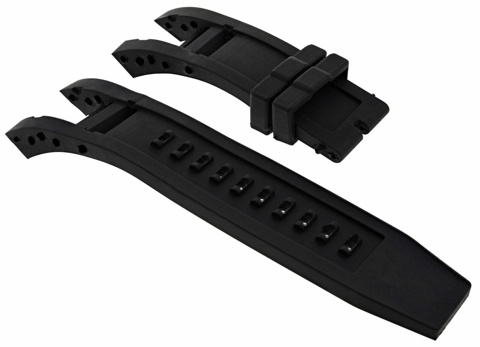 Ewatchparts SILICONE RUBBER WATCH BAND STRAP COMPATIBLE WITH INVICTA SUBAQUA NOMA IV 4 6582 0519 PREMIUM