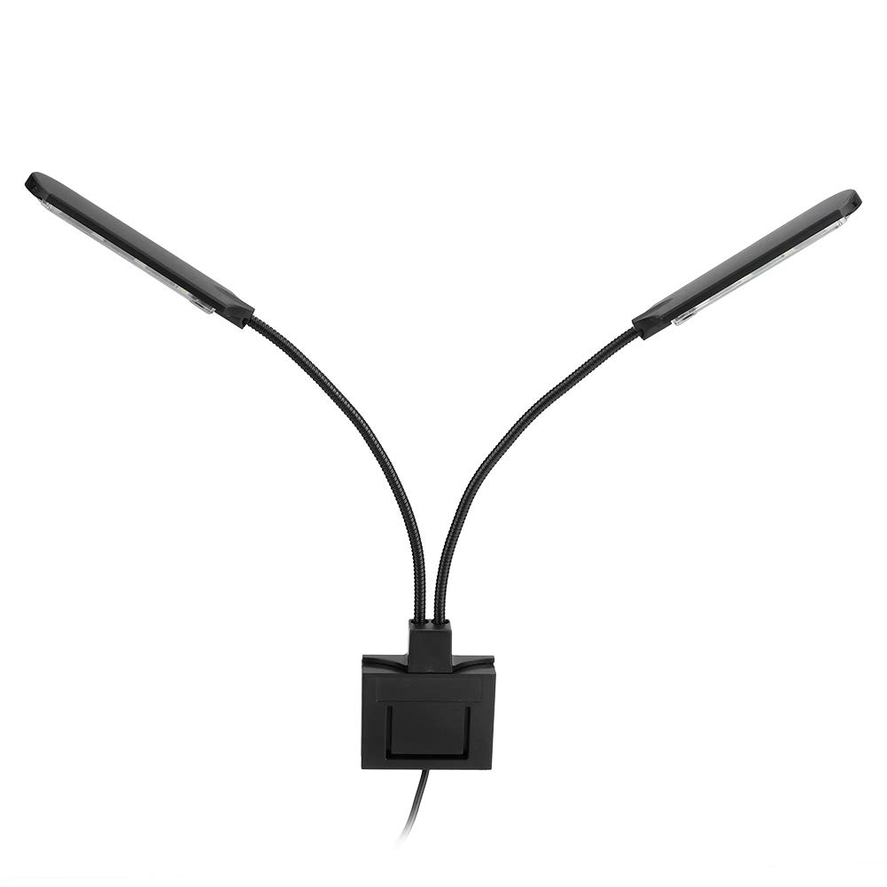 Luce per Acquario, Design con Fibbia Lampada a Doppia Testa dal Design Aperto per lampade da Tavolo temporanee per Illuminazione Interna