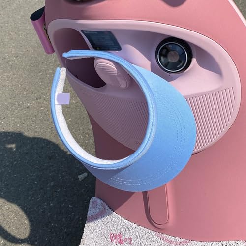 Image of Sun Visor Hats Women Wide Brim Adjustable Clip On Visors Beach Men Hat