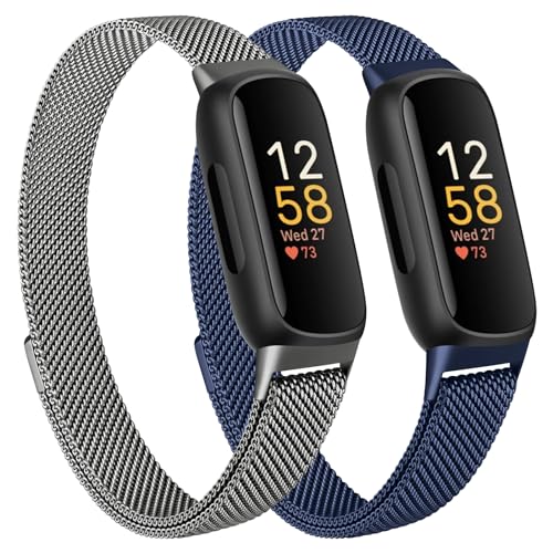 Bracelet Fitbit Inspire 3 métal Meliya idéal pour le bureau et les sorties en soirée