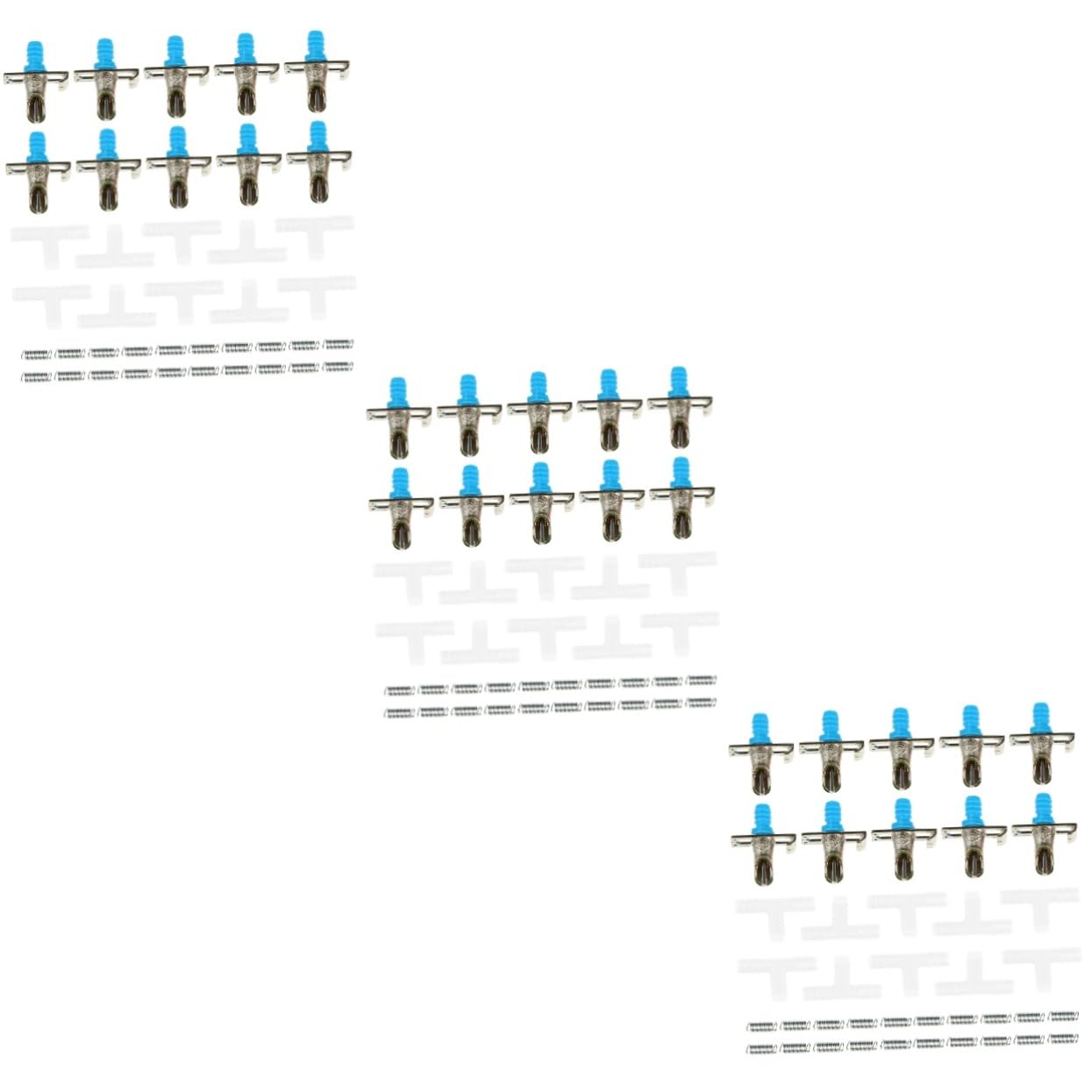 FOMIYES 3 Set Di Attrezzatura Per Bere Per Topi Abbeveratoio A Molla Alimentatore Automatico Per Gabbia Comodo E Pratico 10 Pezzi * 3