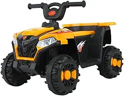 Zippy Toys, Quadriciclo Infantil ATV Elétrico Laranja 6V