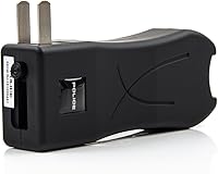 Vista 4 de Police Stun Gun Burn Pepper Spray Combo Mujeres Hombres Autodefensa - 398 Negro