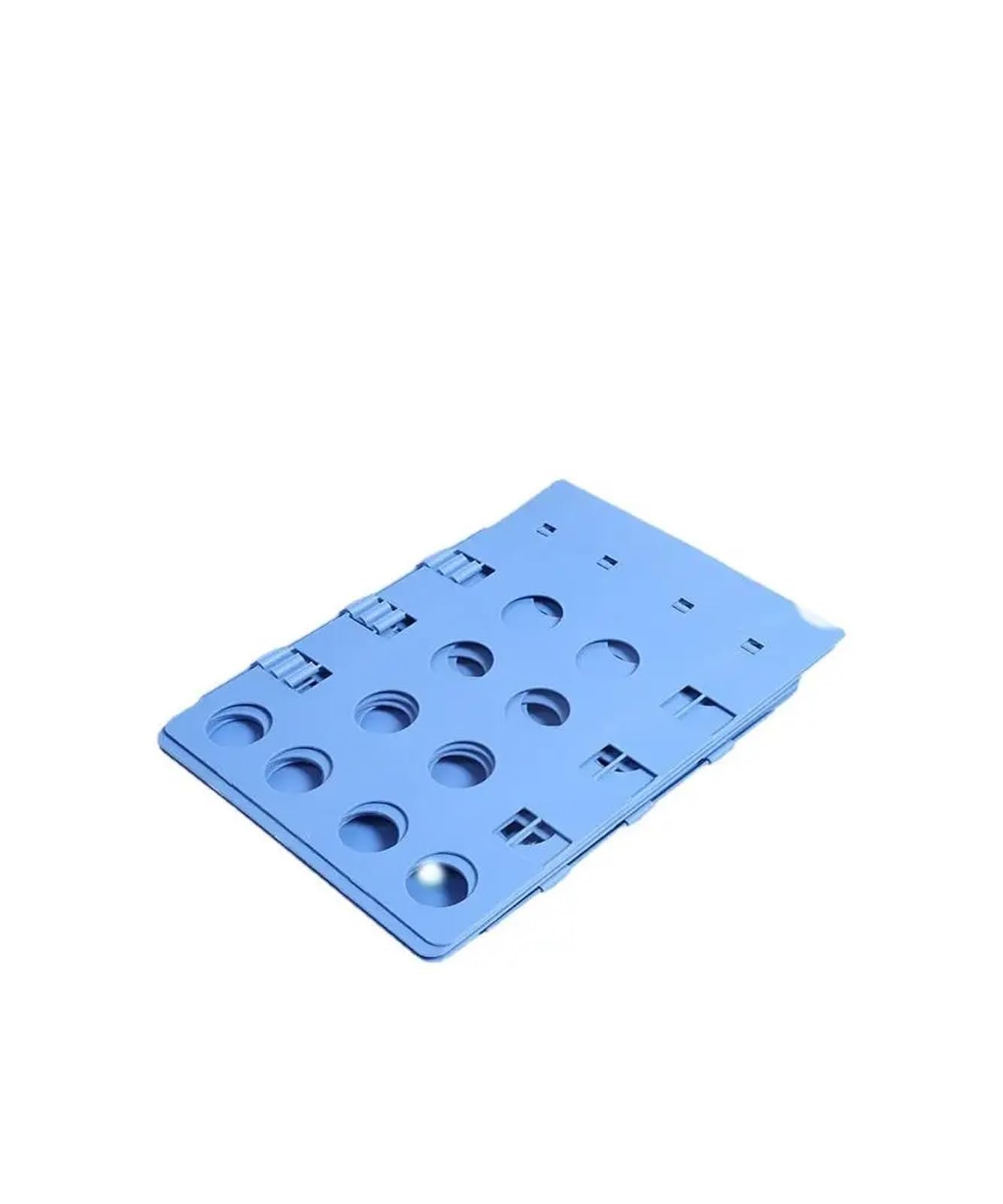 2 Stück große, verstellbare Wäschefaltbretter aus Kunststoff zur Aufbewahrung und Organisation von Wäsche im Haushalt FüR Kleidung Hemden(Light Grey)