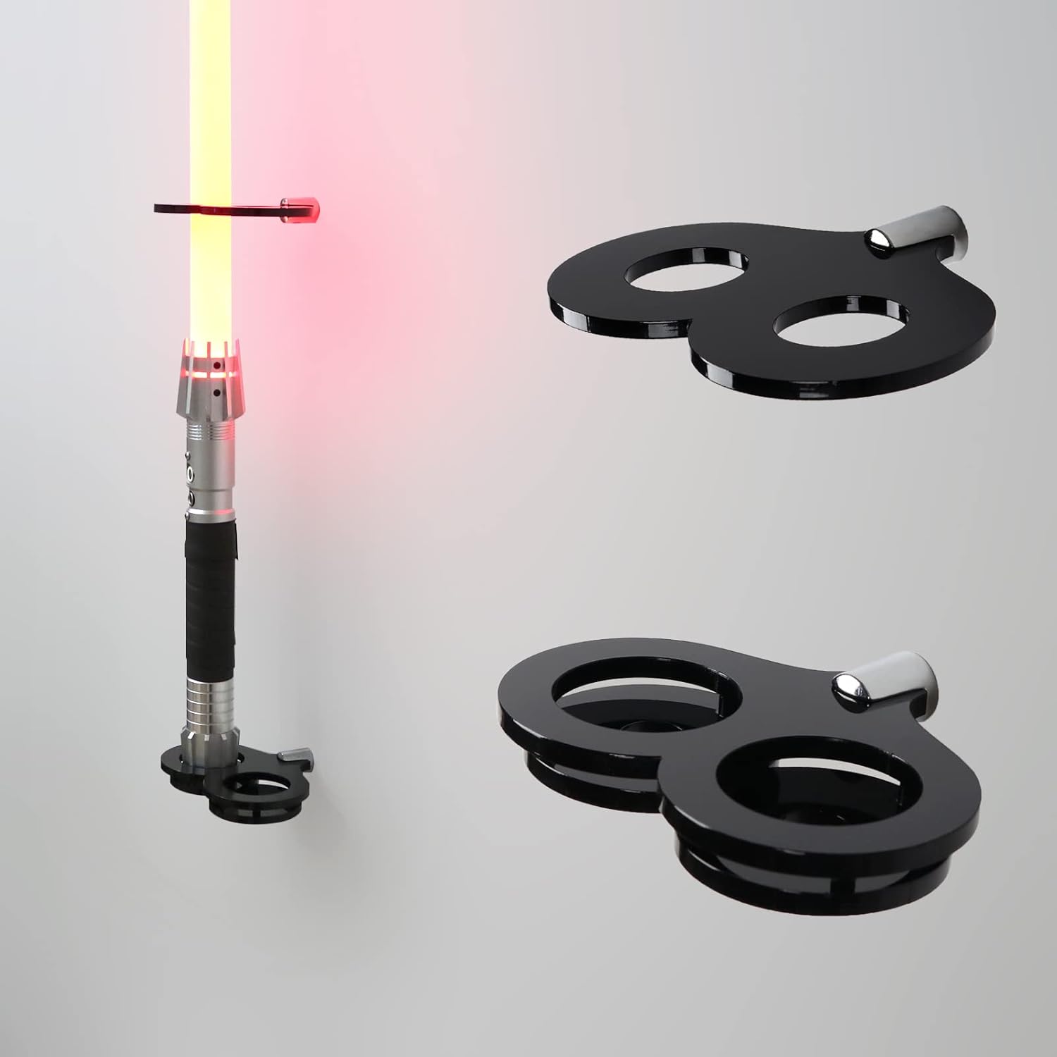 HHUXIUE Lightsaber Wall Mount Lightsaber Stand Sword shelf