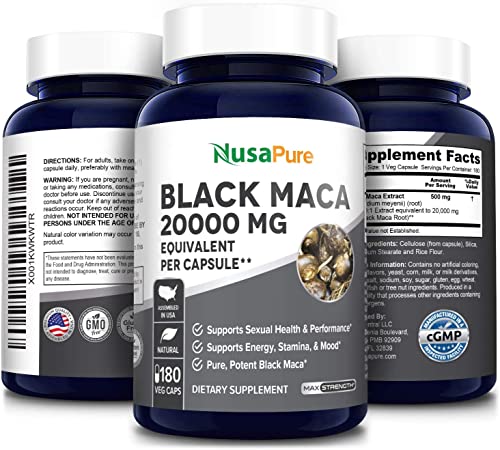 Herbal Plus, capsulas de maca Marca NusaPure (3)
