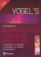 Vogels Quantitive Chemical Analysis 8131723259 Book Cover