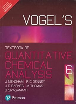 Paperback Vogels Quantitive Chemical Analysis Book