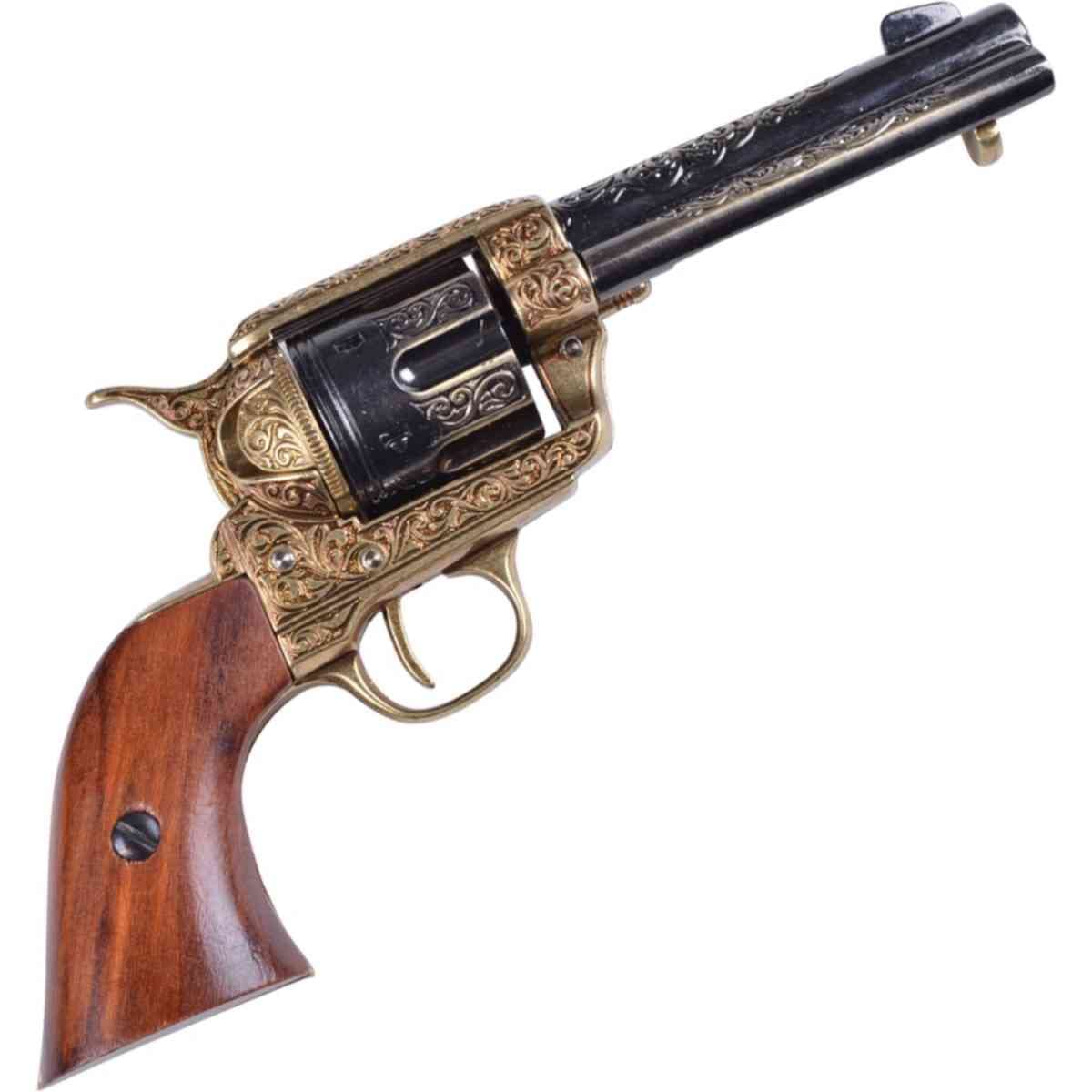 Denix Colt Peacemaker Kal. 45, Messing, USA 1886 : Amazon.de