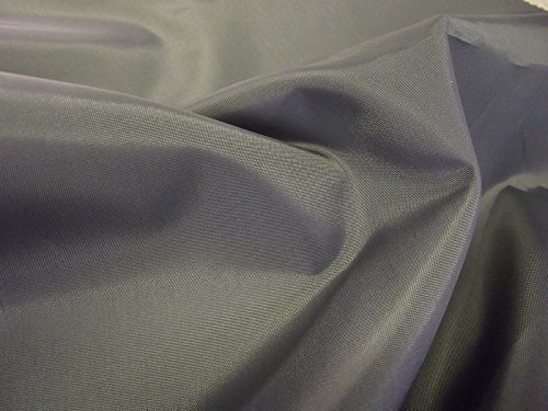 Tissu nylon étanche gris foncé de 500x150cm pour vos tentes de camping et auvents de jardin