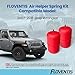 FLOVENTIS 2Pcs Air Suspension Kit for 2007-2017 Jeep Wrangler Car Rear Air Spring Bags (7X60817)