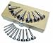MLCS 9146 Forstner 16-Piece Bit Set in Wooden Box