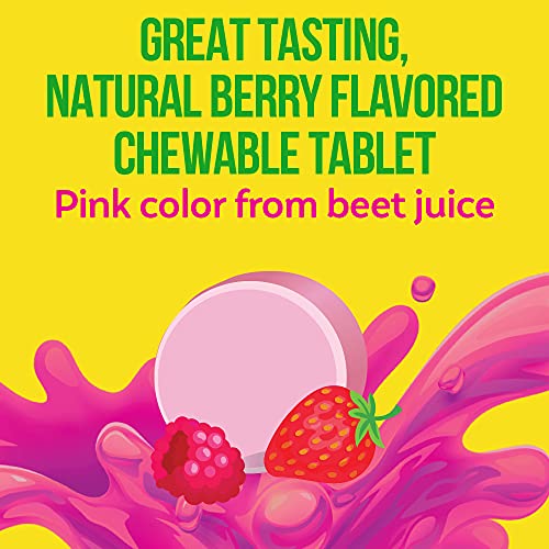 Culturelle Kids Chewable Daily Probiotic for Kids, Ages 3+, No.1 Pediatrician-Recommended Brand, Natural Berry, Daily Probiotics for Digestive Health, Oral Care & Immune Support, 2 Month Supply - image 9