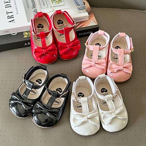 Baby Shoes Mary Jane Flats Non Slip Soft Sole Infant Toddler Sneakers First Walkers Party Christmas Dress Shoes2