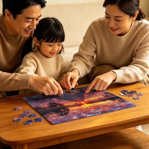 Rompecabezas madera 1000 piezas para disfrutar de una tarde relajante en familia 5