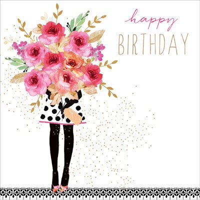 Jaz Sara Miller & Baz Cards - Biglietto di buon