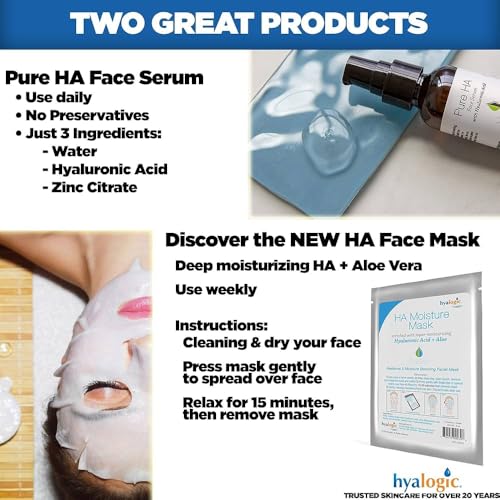 Hyalogic Pure HA Face Serum - Deep Hydration for Sensitive Skin