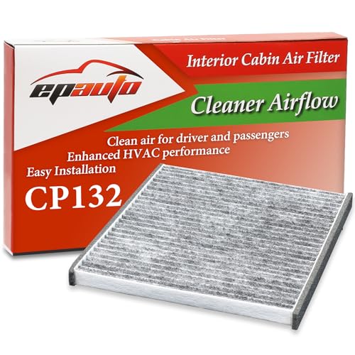 Image of EPAuto CP132 (CF10132) Cabin Air Filter Replacement for Toyota and Lexus | Toyota Camry, Sienna, Avalon, Solara; Lexus RX350, GX470, RX330, RX400h, ES300, ES330 - Fits Select Models 2000-2010