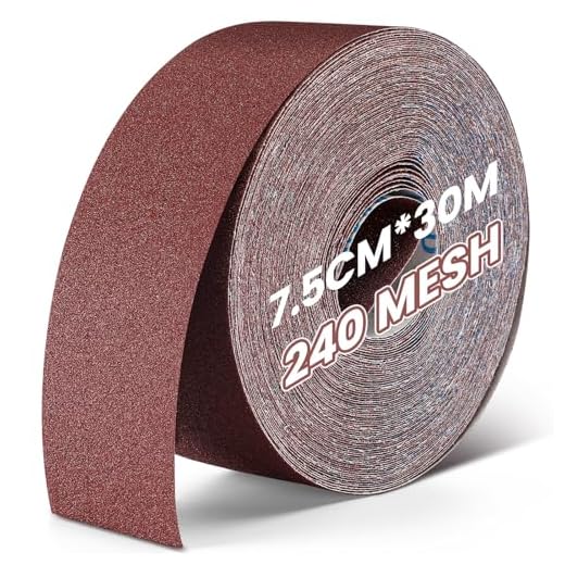 240 Grit Sandpaper Roll for Versatile Finishing