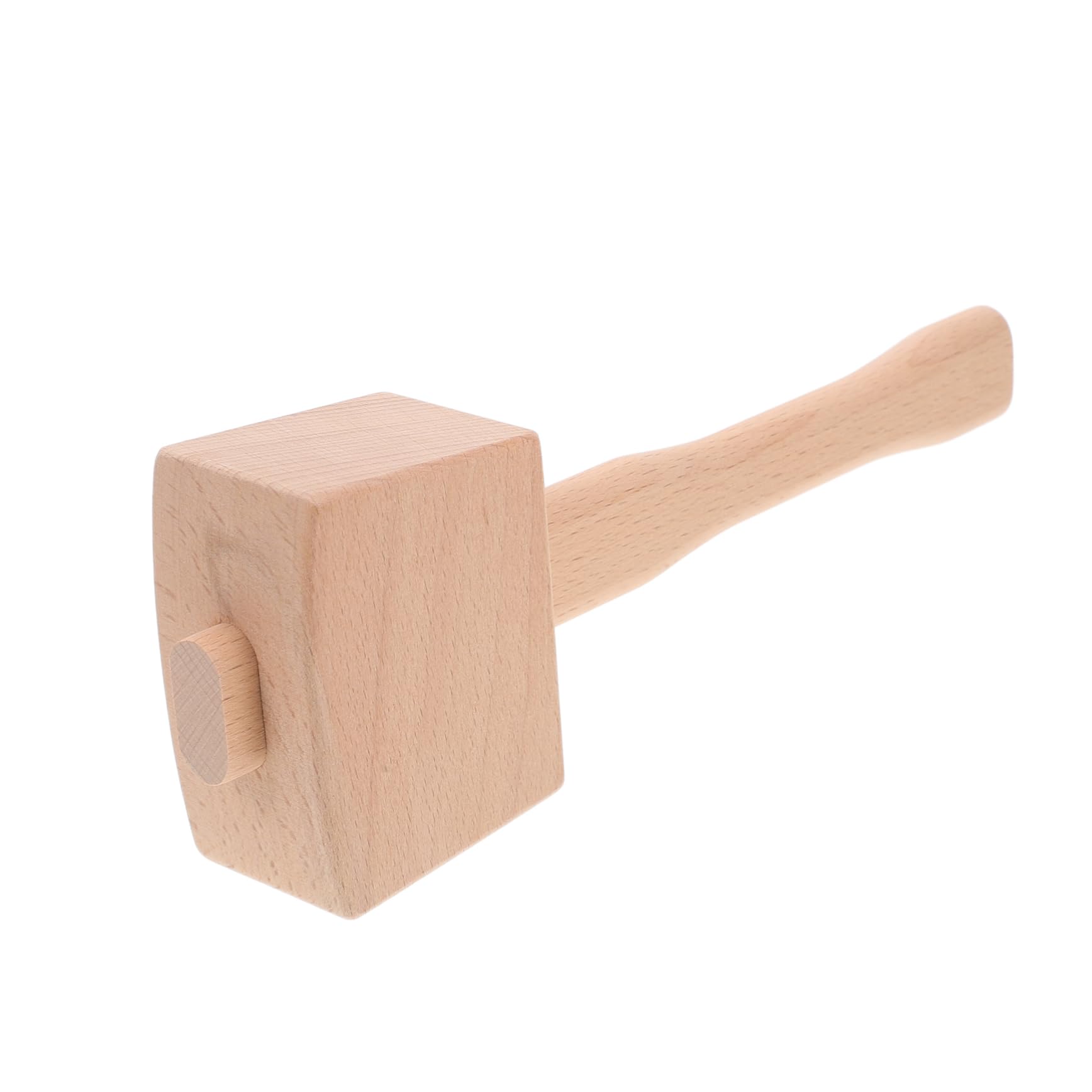 LALAFINA Leather Tools Wood Working Tools Chisel Hammer Small Wooden Mallet Woodworking Hand Tools Mallet Wooden Leathercraft Mallet Jewelry Hammer Wooden Mallet Woodworking Beech Beige