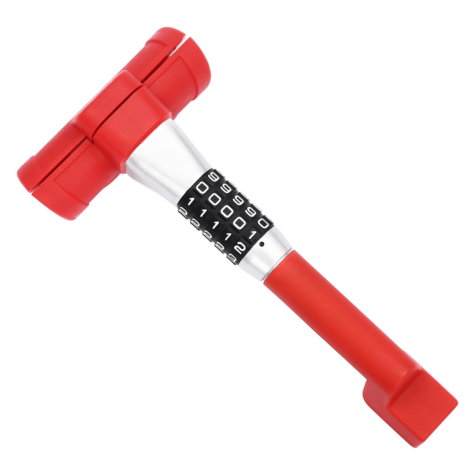 Antivol universel pour volant de voiture - Protection antivol - Avec tournevis - Avec tournevis - Rouge moderne