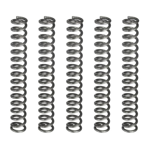 uxcell 5Pcs Compression Spring 5mm OD 0.8mm Wire Size 35mm Free Length