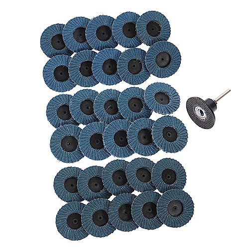 NAMOARLY Wheel Sanding Disc Set Angle Polishing Kit 31pc Flap Discs for Drill Non-Stick Coated Abrasive Grinding Wheel