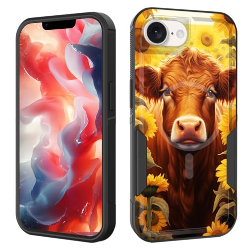 Coque magnétique pour iPhone 16e antichoc et compatible MagSafe protection 6,1 pouces