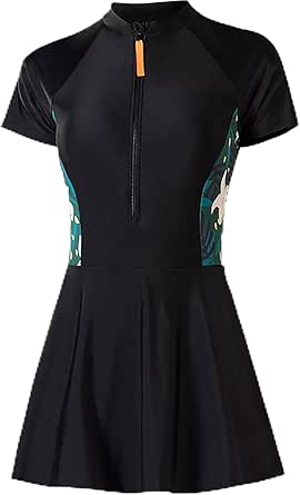 Women's Swim Dress with Built-in Biker Short