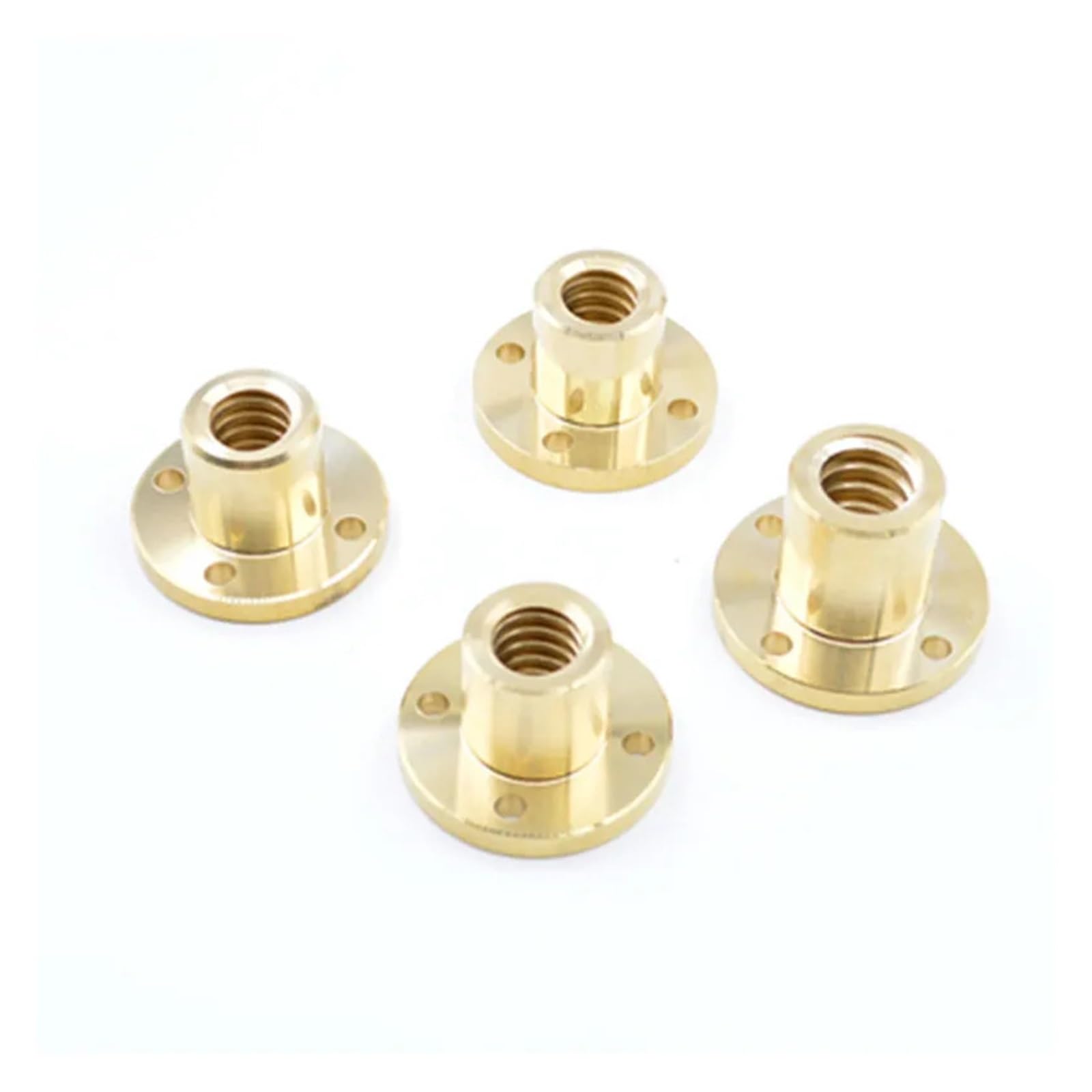 Metal Ball Screw nut 2pcs Stainless Steel Trapezoidal Threaded Screw T14*3 Large Screw Copper Nut(900mm)