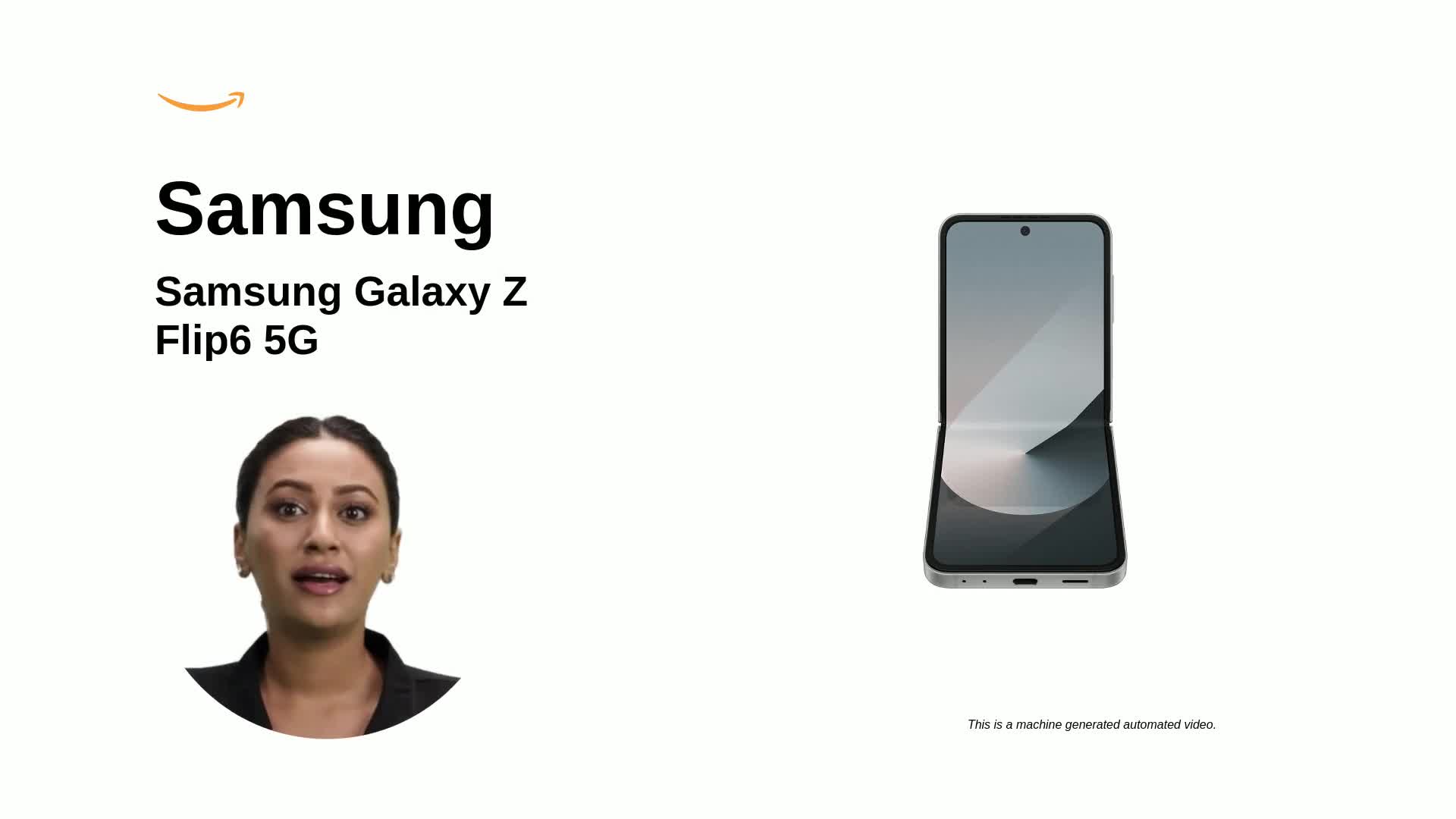Samsung Galaxy Z Flip6 5G AI Smartphone
