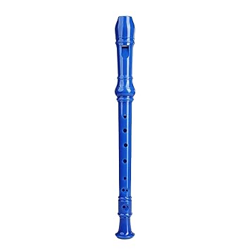 Kadence Soprano Recorder 8-hole With Cleaning Rod + Cover (BLUE) - image, photos