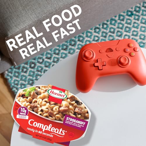Image of HORMEL COMPLEATS Beef Stroganoff Sauce Microwave Tray, 9 Ounces (Pack of 6)
