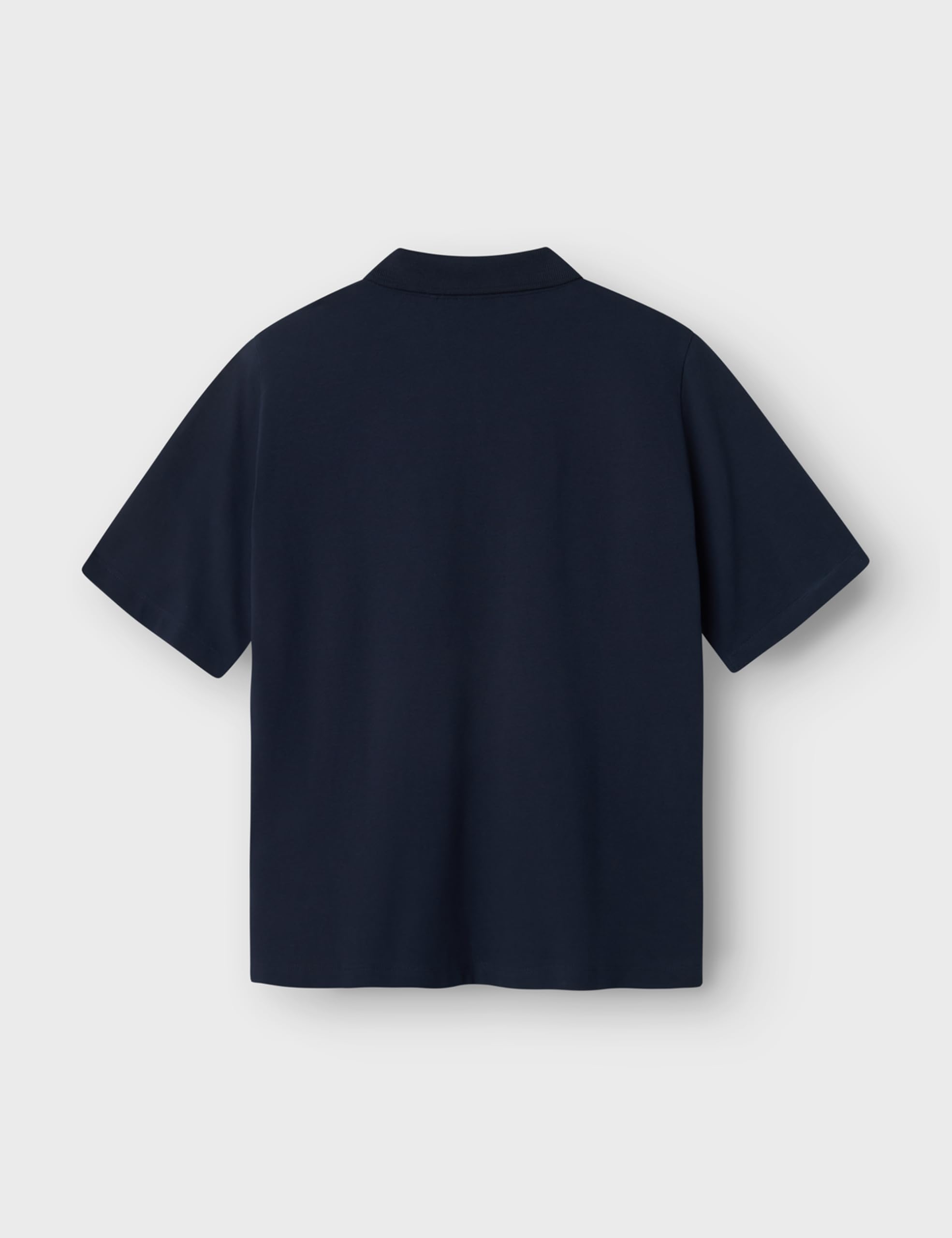 Lmtd Nlmhannes Ss Pique Polo, Dark Sapphire, 146-152