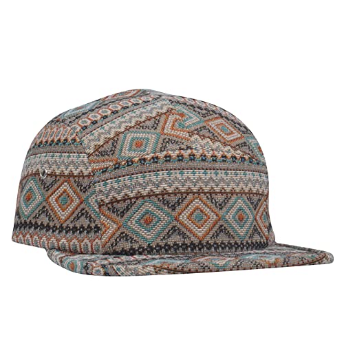Image of 5 Panel Camper Hat | Multi-Color Unique Designs | Caps for Men & Women | Large or X-Large