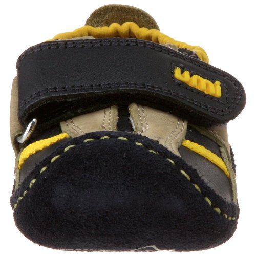 Umi Tadpole Monk Strap (Infant/Toddler),Ocean/Taupe,16 M EU (1 M US Infant)2