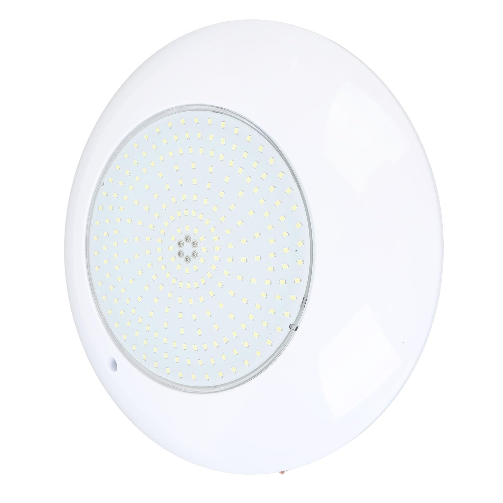 banapoy Oświetlenie Basenowe LED, 12V 18W IP68 Wodoodporna Podwodna Basenów Naziemnych Podwodna Wanna Spa Hydromasażem, 1800Lm Montowana ścianie Basenowa, Dekoracja Zewnętrzna (białe światło)