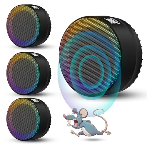 4 Packs Ultrasonic Pest Repeller Indoor, 2025 Upgraded Pest Repellent Ultrasonic Plug in, Mouse Repellent-Electronic Rodent Repellent, Efficient Pest Control for Fly Insect/Mice/Rat/Roach/Bug/Spider