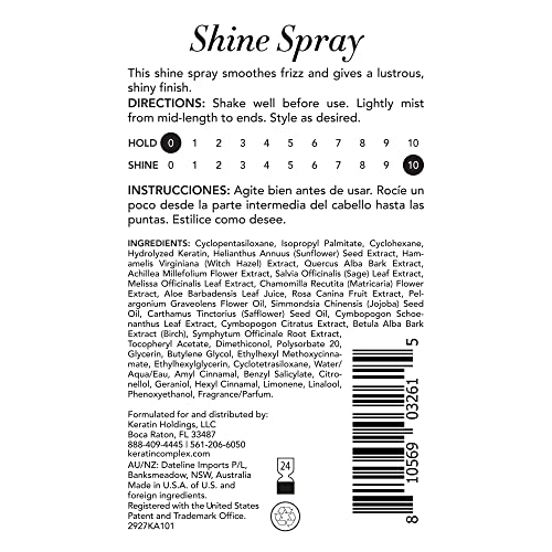 Keratin Complex Shine Spray 3 fl oz miniatura 2