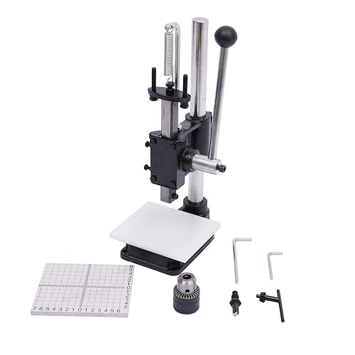 Punzonadora manual de agujero de cuero, máquina de impresión manual de cuero, prensa de perforación de agujeros de bricolaje, costura de corte de