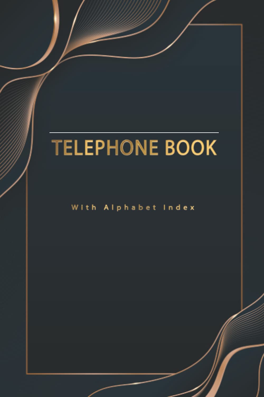 Telephone Book A-Z: A5 Telephone Directory Book | telephone book a-z | a5 telephone book | Alphabetical Organizer Journal Notebook| phone book . size 6×9 in(h4ef2zft)