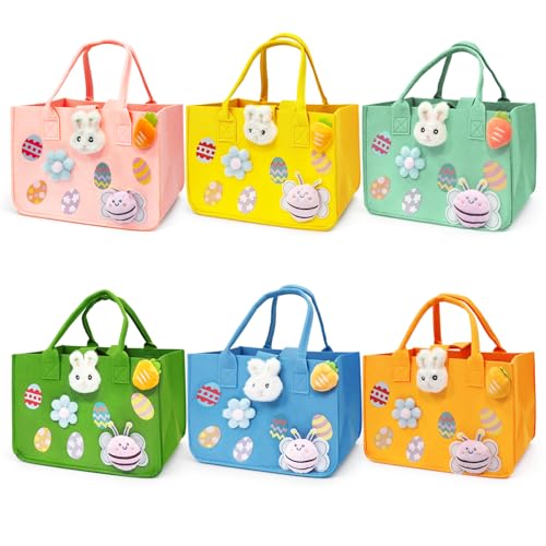 Pochette cadeaux de Pâques en feutre pour emballages de confiseries