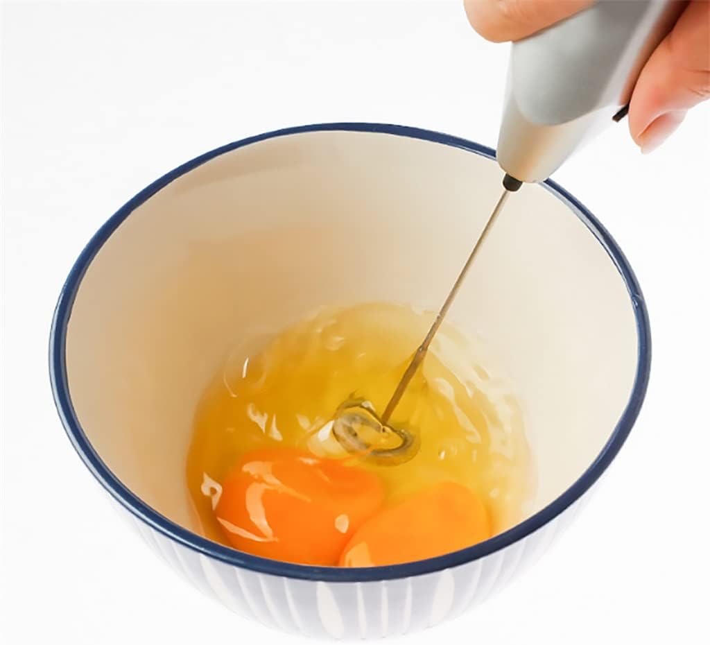Electric Milk Frother Kitchen Tools Drink Foamer Whisk Mixer (Color : A Size : As the picture shows)