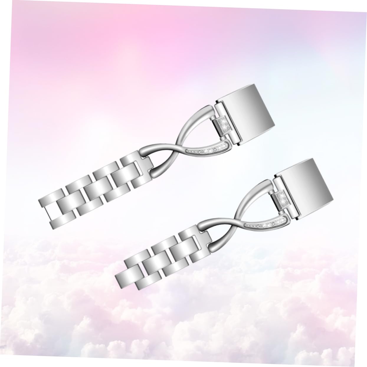 DOITOOL 2 Pz cinturino regolabile orologi in acciaio inossidabile da uomo orologi da polso da uomo orologi da donna cinturino in acciaio inossidabile cinturino dell'orologio cinghia