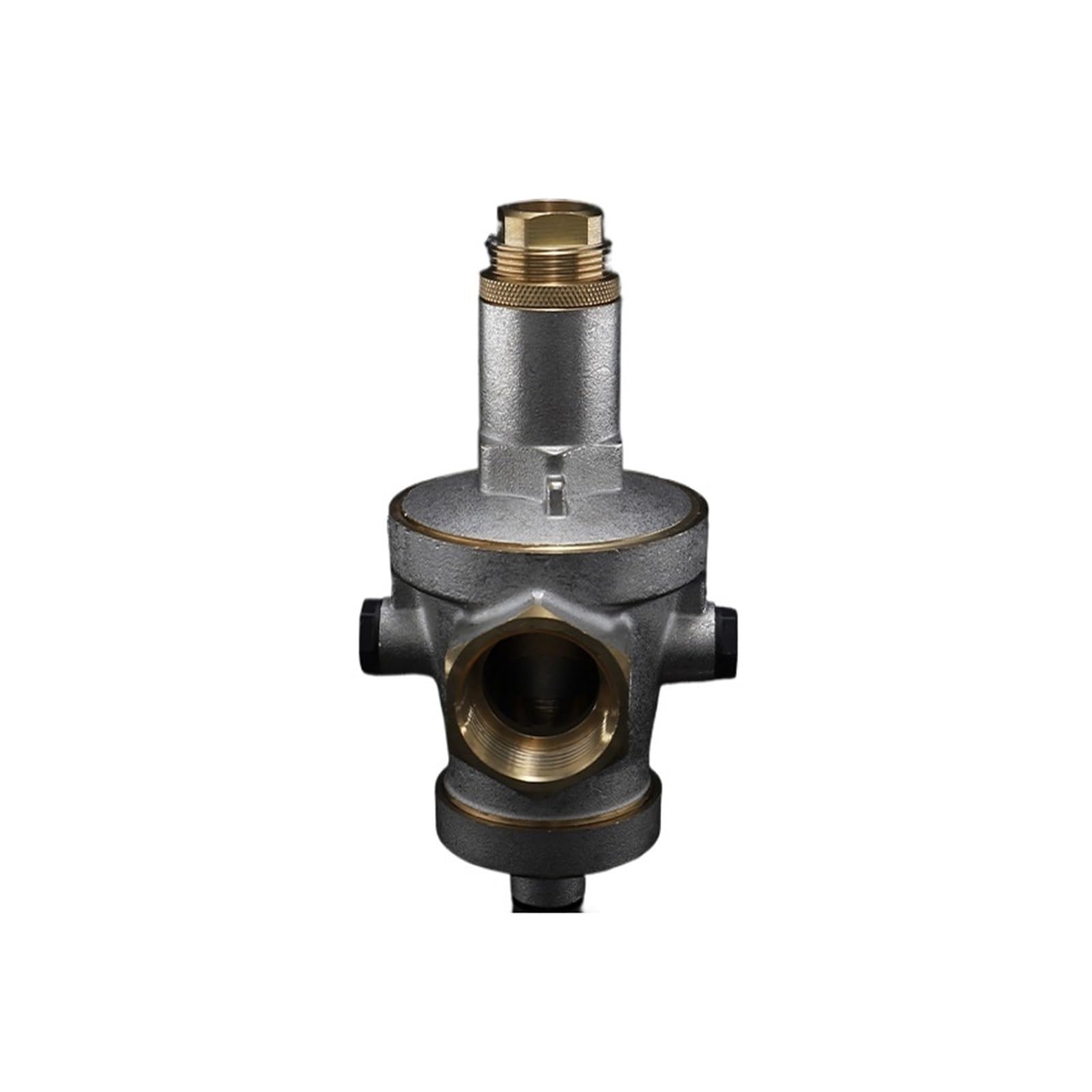 Wuuxlizmx One Color Pressure Reducing Valve Brass Steam Adjustable Pressure Regulator Valve Tap Water Pressure Reducing Valve(Dn25)