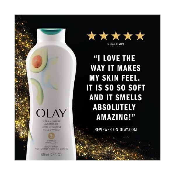 Olay-Ultra-Moisture-Body-Wash-with-B3-and-Avocado-Oil-22-Fl-Oz-Pack-of-4 Olay Ultra Moisture Body Wash with B3 and Avocado Oil, 22 Fl Oz (Pack of 4)
