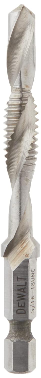 DEWALT Drill Tap, UNC, 5/16-Inch (DWADT51618)